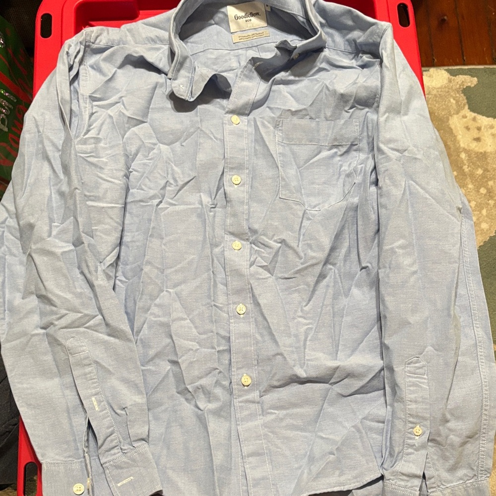 Goodfellow & Co Light Blue Whittier Oxford